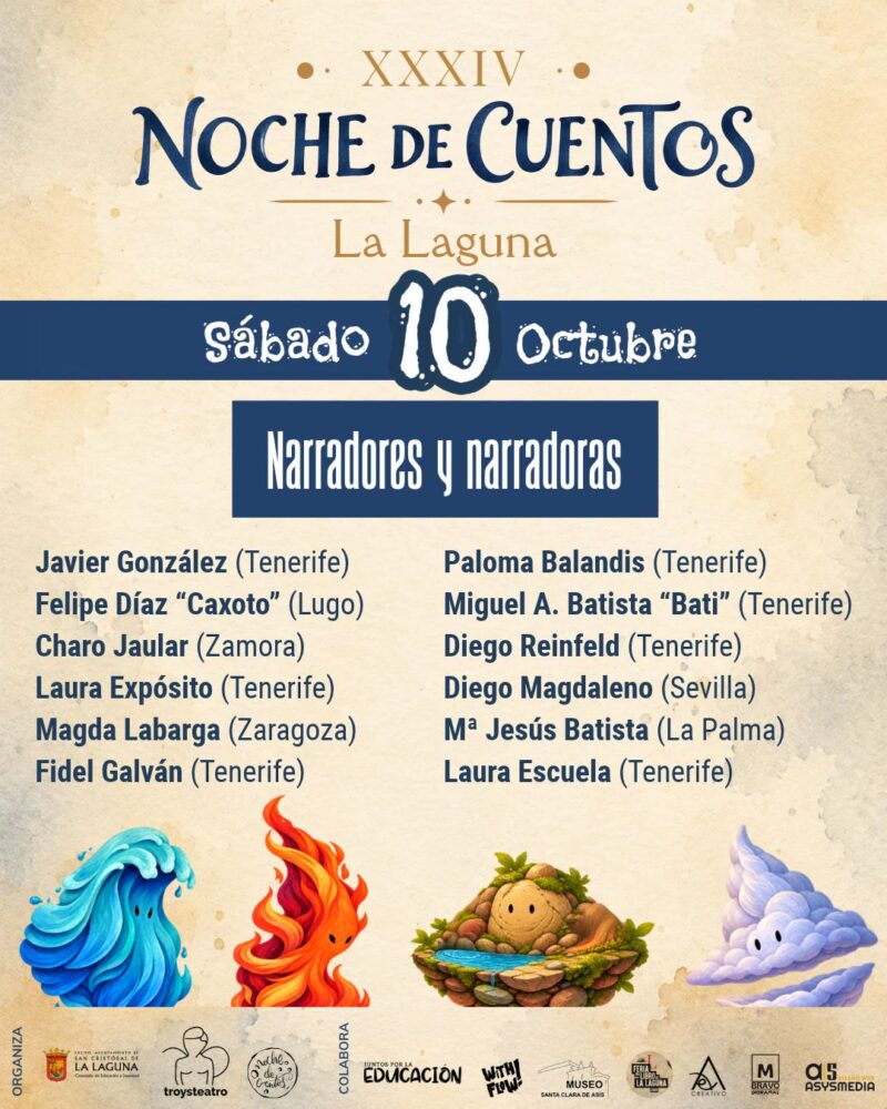34th La Laguna Storytelling Night – Family Sessions