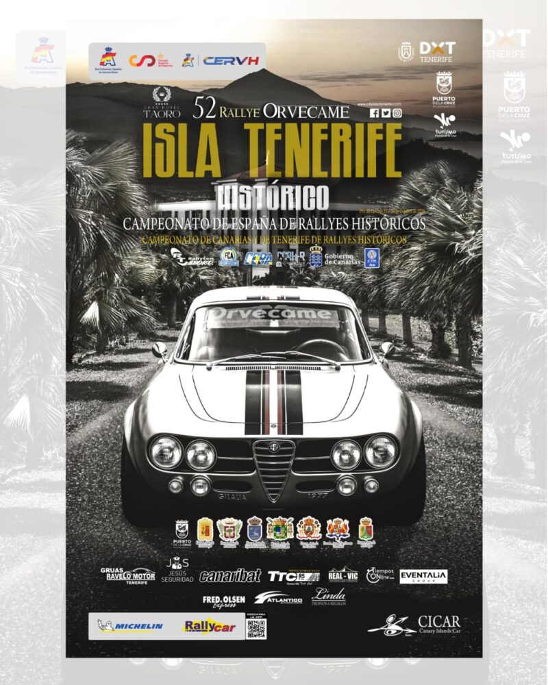 52nd Orvecame Historic Tenerife Island Rally