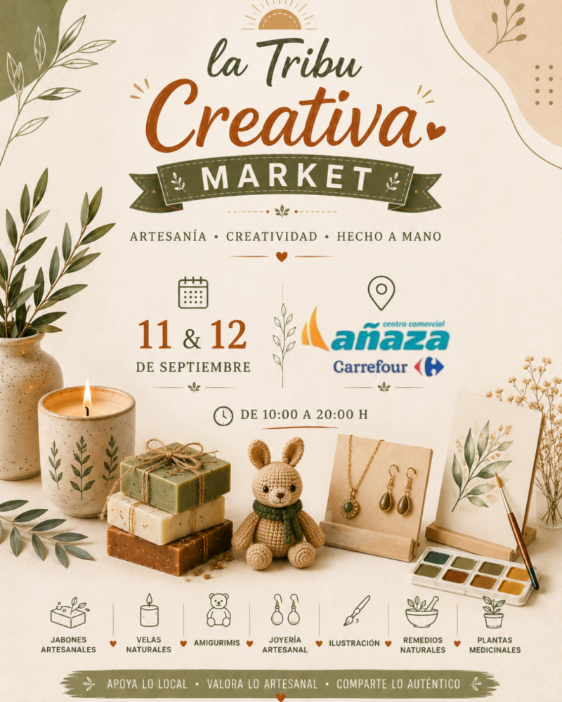 Mercado artesano Carrefour Añaza