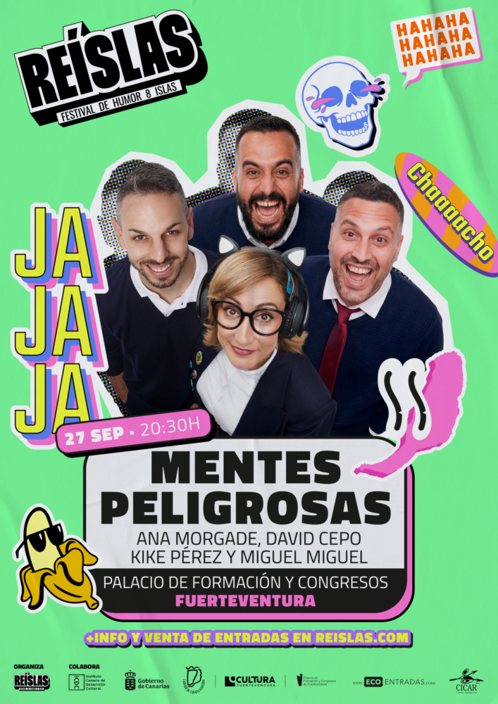 Reíslas Festival — Mentes Peligrosas