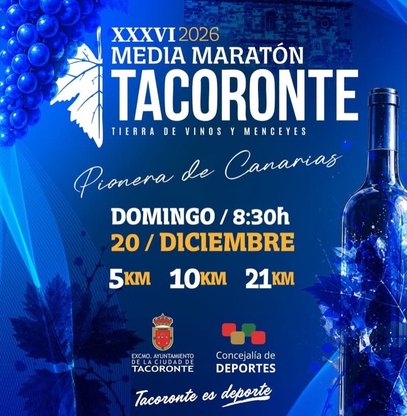XXXVI City of Tacoronte Half Marathon